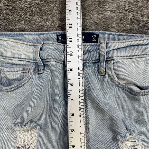 Hollister Ultra High Rise Mom Jean Sz 5S/27 - Picture 6 of 9
